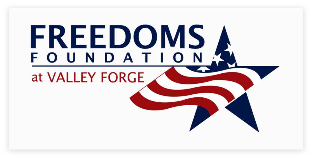 the logo of freedoms foundation at valley forge