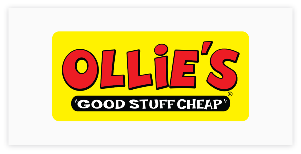 Ollie's Bargain Outlet logo on a white background